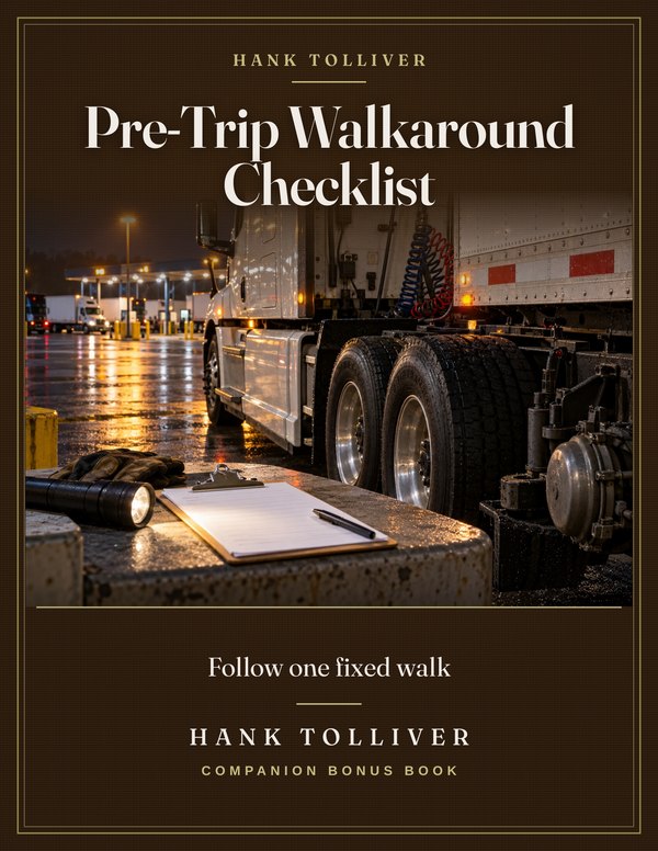 Pre-Trip Walkaround Checklist bonus book cover